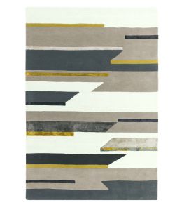 Matrix Rhombus Rug by Asiatic Mustard Matrix Rhombus Rug by Asiatic Mustard