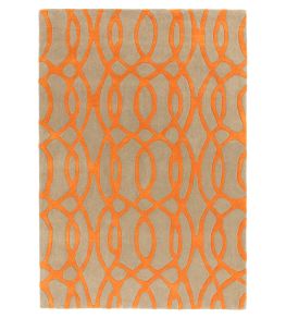 Matrix Wire Rug by Asiatic Orange Matrix Wire Rug by Asiatic Orange
