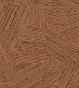 Mauna Wallpaper by Arte Mahogany Red Mauna Wallpaper by Arte Mahogany Red