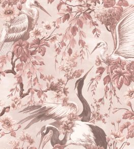 Maurice Wallpaper by Woodchip & Magnolia Blush Pink Maurice Wallpaper by Woodchip & Magnolia Blush Pink
