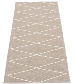 Max Rug by Pappelina Mud/Vanilla Max Rug by Pappelina Mud/Vanilla