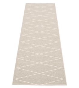 Max Runner Rug by Pappelina Linen/Vanilla Max Runner Rug by Pappelina Linen/Vanilla