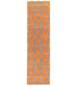 Matrix Wire Runner Rug by Asiatic Orange Matrix Wire Runner Rug by Asiatic Orange