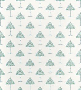 May Tree Fabric by Thibaut Spa Blue May Tree Fabric by Thibaut Spa Blue