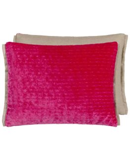 Mazarin Cushion 40 x 30cm by Designers Guild Fuchsia Mazarin Cushion 40 x 30cm by Designers Guild Fuchsia