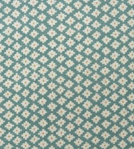 Maze Fabric by Andrew Martin Turquoise