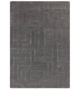 Maze Rug by Asiatic Charcoal