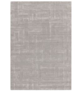 Maze Rug by Asiatic Silver Maze Rug by Asiatic Silver