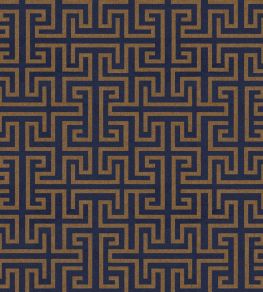 Maze Wallpaper by Coordonne Ultramarine Maze Wallpaper by Coordonne Ultramarine