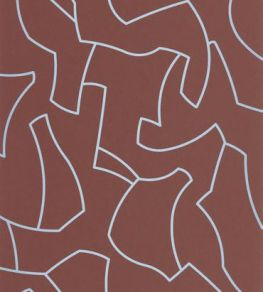 Maze Game Wallpaper by Casadeco Bordeaux Maze Game Wallpaper by Casadeco Bordeaux