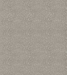 Maze Fabric by Zoffany Silver