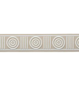 MDS Embroidered Rosette Border Trimming by Samuel & Sons Natural MDS Embroidered Rosette Border Trimming by Samuel & Sons Natural