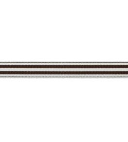 MDS Stripe Border 2.6cm Trimming by Samuel & Sons Chocolate MDS Stripe Border 2.6cm Trimming by Samuel & Sons Chocolate