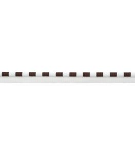 MDS Stripe Piping Trimming by Samuel & Sons Chocolate MDS Stripe Piping Trimming by Samuel & Sons Chocolate