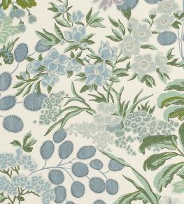 Meadow Fabric by Thibaut Lavender and Blue Meadow Fabric by Thibaut Lavender and Blue