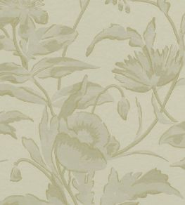 Meandering Floral Wallpaper by Eijffinger Green Meandering Floral Wallpaper by Eijffinger Green