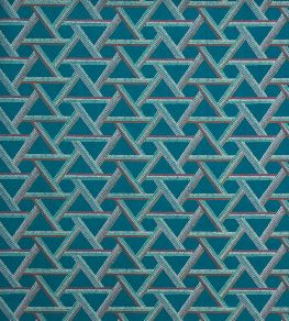 Medina Fabric by Prestigious Textiles Peacock