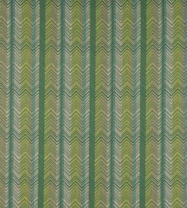 Medina Stripe Fabric by Jane Churchill Green