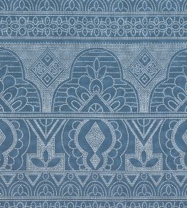 Medinas Fabric by Thibaut Navy Medinas Fabric by Thibaut Navy