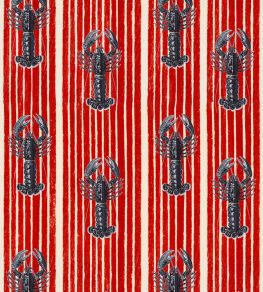 Mediterranean Lobsters Wallpaper by MINDTHEGAP Red
