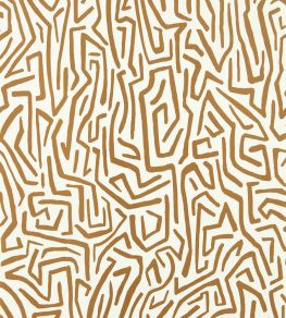 Melodic Wallpaper by Harlequin Gold / Paper Lantern Melodic Wallpaper by Harlequin Gold / Paper Lantern