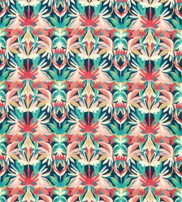 Melora Fabric by Harlequin Brazilian Rosewood / Ink / Amazonia