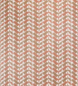 Melrose Check Fabric by Thibaut Apricot and Ginger Melrose Check Fabric by Thibaut Apricot and Ginger