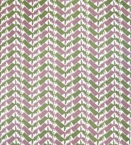 Melrose Check Fabric by Thibaut Lavender and Green Melrose Check Fabric by Thibaut Lavender and Green