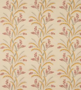 Melrose Fabric by Colefax and Fowler Ochre/Coral Melrose Fabric by Colefax and Fowler Ochre/Coral