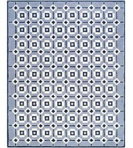 Meredies Rug by Livabliss Blue/White Meredies Rug by Livabliss Blue/White