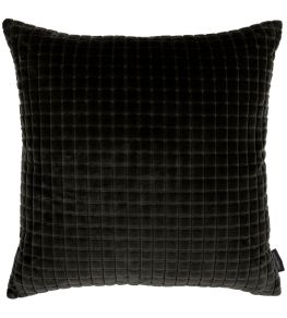 Merlon Cushion 50 x 50cm by Kirkby Design Jet Black