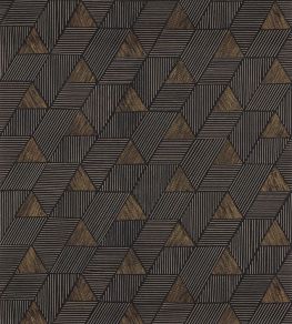 Meroe Wallpaper by Casamance Noir/Mordore Meroe Wallpaper by Casamance Noir/Mordore