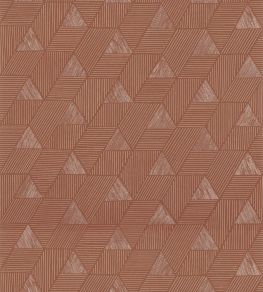 Meroe Wallpaper by Casamance Terre Battue/Cuivre Meroe Wallpaper by Casamance Terre Battue/Cuivre