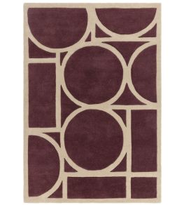 Metro Rug by Asiatic Plum