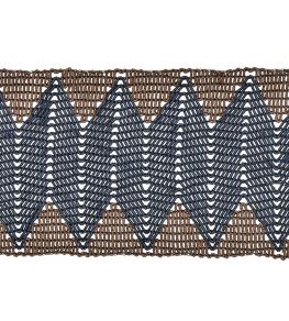 Mexico Guipure Braid 60mm Trimming by Houles Navy Mexico Guipure Braid 60mm Trimming by Houles Navy