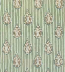 Midhurst Fabric by Titley and Marr Aqua, Opal & Flax Midhurst Fabric by Titley and Marr Aqua, Opal & Flax