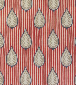 Midhurst Fabric by Titley and Marr Navy, Red & Dove Midhurst Fabric by Titley and Marr Navy, Red & Dove