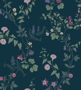 Midsummer Eve Wallpaper by Borastapeter Indigo Midsummer Eve Wallpaper by Borastapeter Indigo