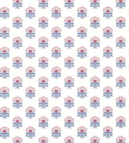 Milford Wallpaper by Anna French Red/Blue