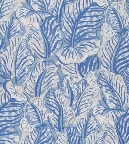 Mille Feuilles Wallpaper by Christopher Farr Cloth Cobalt Mille Feuilles Wallpaper by Christopher Farr Cloth Cobalt