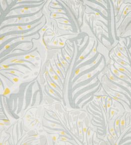Mille Feuilles Fabric by Christopher Farr Cloth Pale Blue