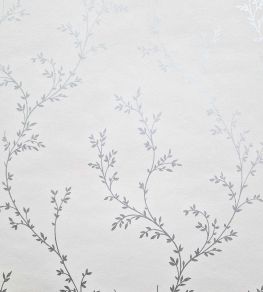 Milton Wallpaper by 1838 Wallcoverings Silver