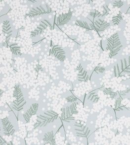 Mimosa Wallpaper by Jane Churchill Blue