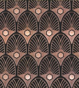 Obsession Wallpaper by MINDTHEGAP Black,Copper Obsession Wallpaper by MINDTHEGAP Black,Copper
