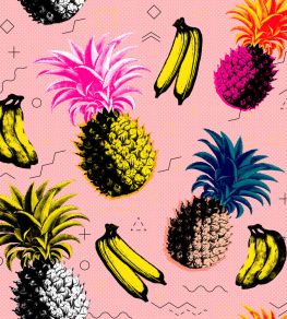 Flying Objects Wallpaper by MINDTHEGAP Pink