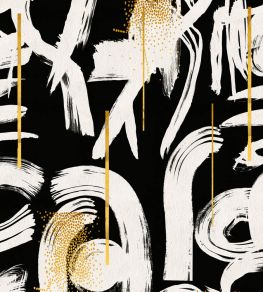Gestural Abstraction Wallpaper by MINDTHEGAP Anthracite Gestural Abstraction Wallpaper by MINDTHEGAP Anthracite