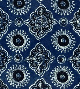 Ajrak Fabric by MINDTHEGAP Indigo Ajrak Fabric by MINDTHEGAP Indigo