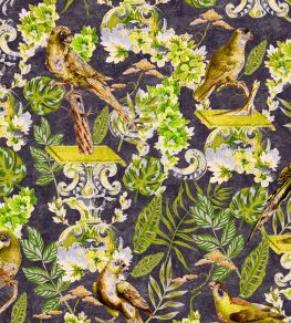 La Voliere Fabric by MINDTHEGAP Green
