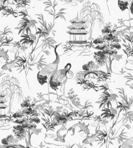 Ming Pagoda Wallpaper by Coordonne Nacre Ming Pagoda Wallpaper by Coordonne Nacre