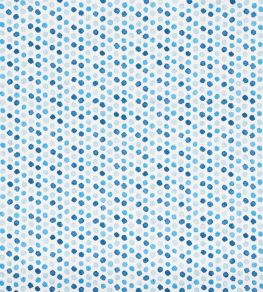 Mini Bursts Fabric by Schumacher Blues